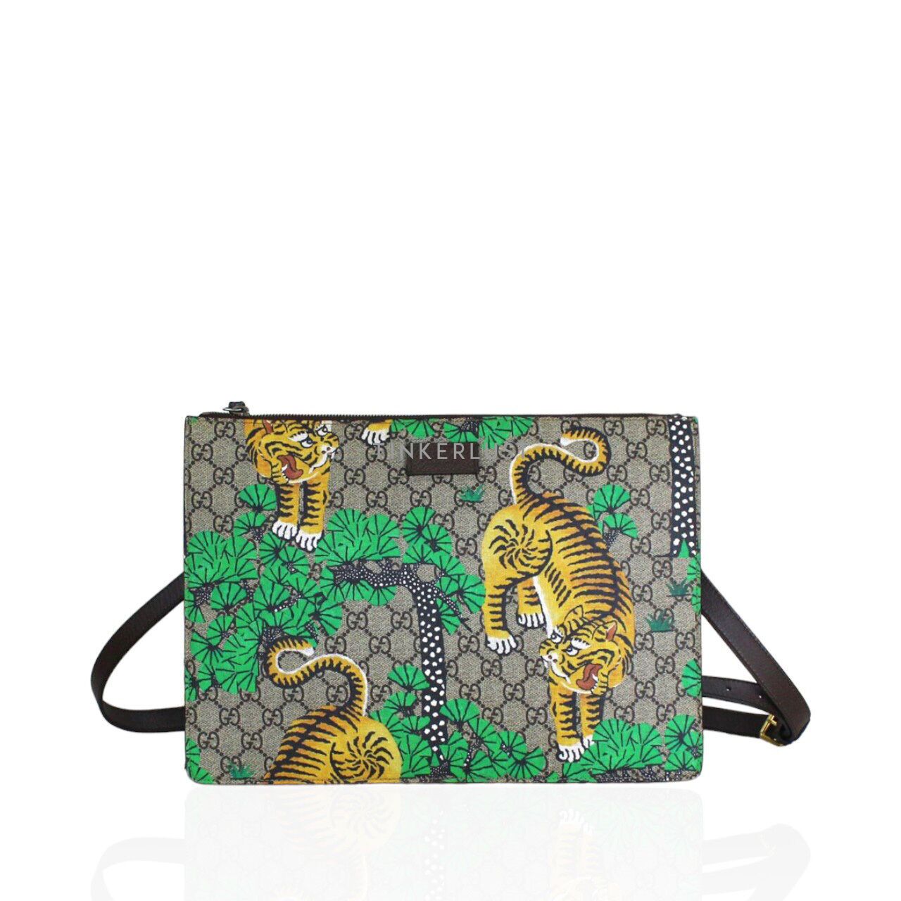 Gucci bengal tiger messenger bag deals